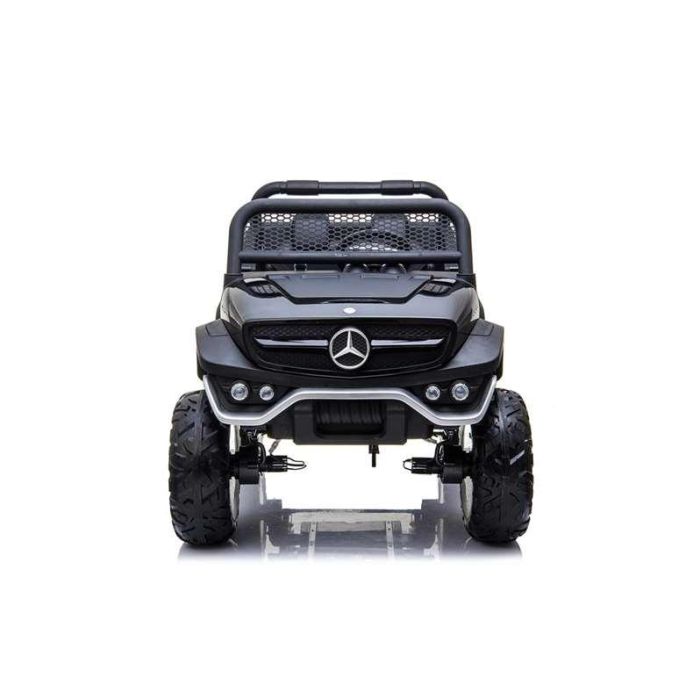 Mercedes Unimog Black Coche Eléctrico Batería 12V 128x86x84cm para Niños