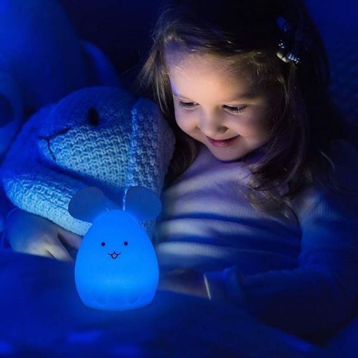 Lámpara infantil Mouse con Altavoz Bluetooth 1 Lámpara infantil Mouse con Altavoz Bluetooth 1