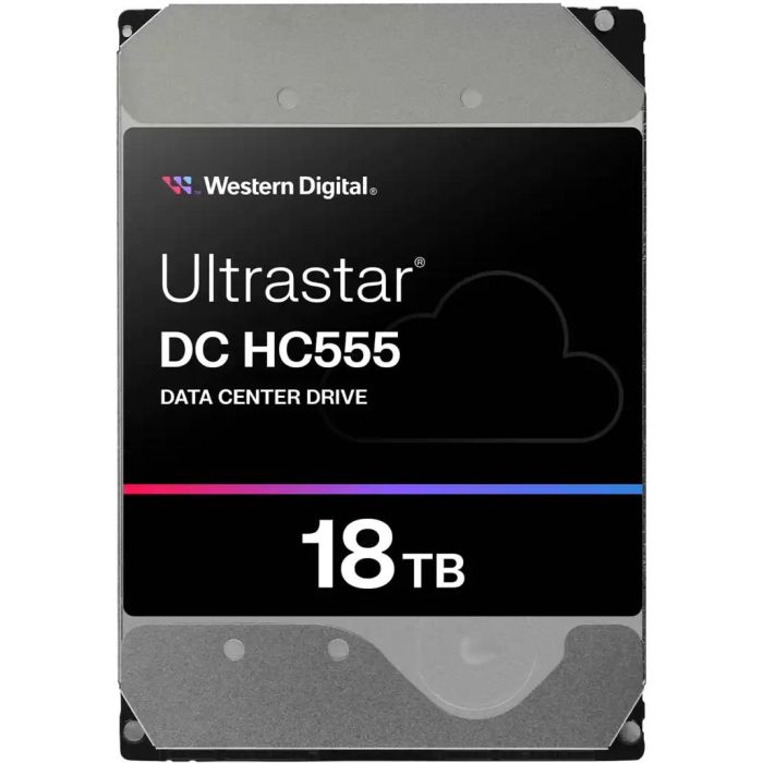 Western Digital Ultrastar DC HC555 18TB 7200RPM 512MB 3.5 Serial ATA III Unidad de Disco Duro para Servidor/Estación de Trabajo 1