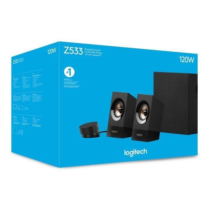 Altavoces Logitech Z533/ 120W/ 2.1 4