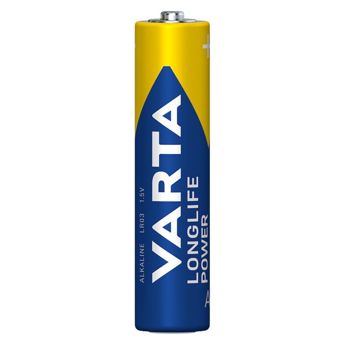 Varta Pila Alcalina LR03 AAA Longlife Power Blister 4 Unidades Ø10,5x44,5mm 2