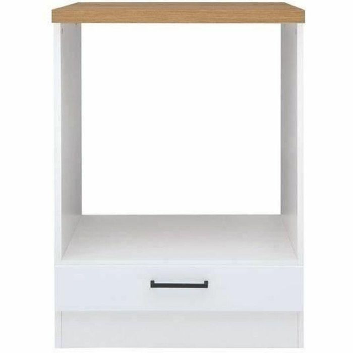 Junona Low Muebles Four 60 cm - Plan de trabajo - Blanco brillante 3