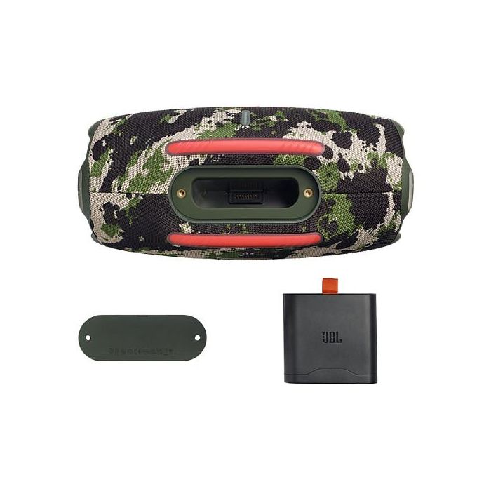 JBL Xtreme 4 Altavoz Bluetooth Portátil IP67 Resistente al Agua y Polvo, Color Camuflaje, Potencia 30W, Batería de 24h 5