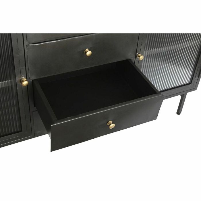 Buffet DKD Home Decor Natural Negro 40 x 85 x 145 cm 8