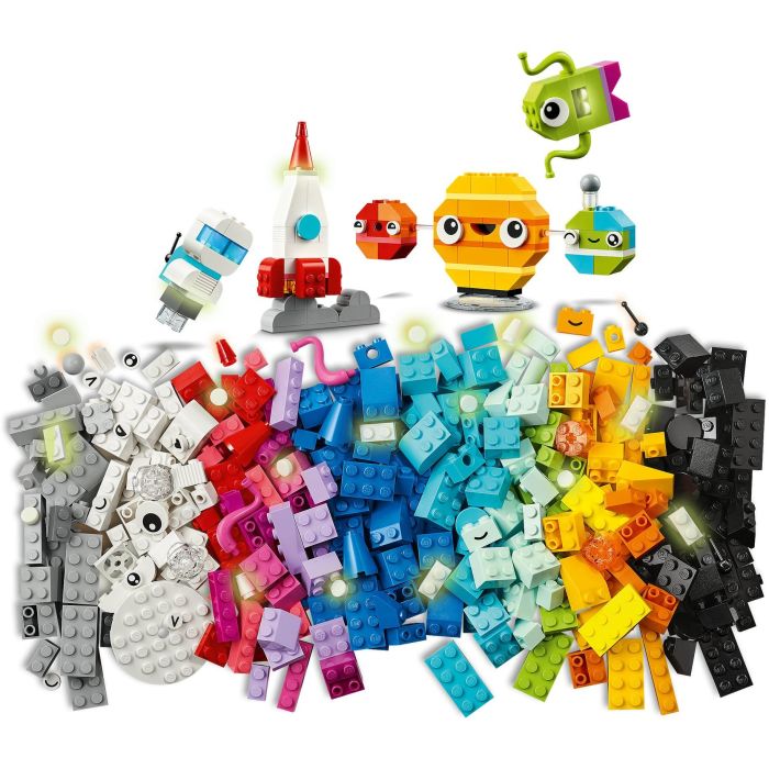 Lego Juego de Construcción Planetas Espaciales Creativos Classic para Niños 5+ años 2