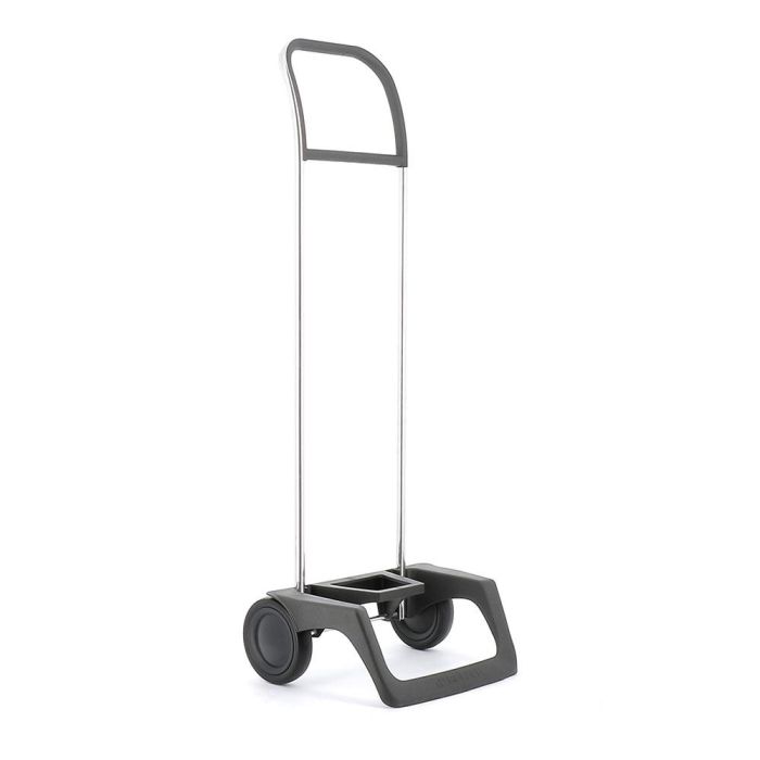 Rolser Carro de la compra Jet ln joy Negro 40L 2 Ruedas Aluminio Base Plegable Asa Ergonómica 4