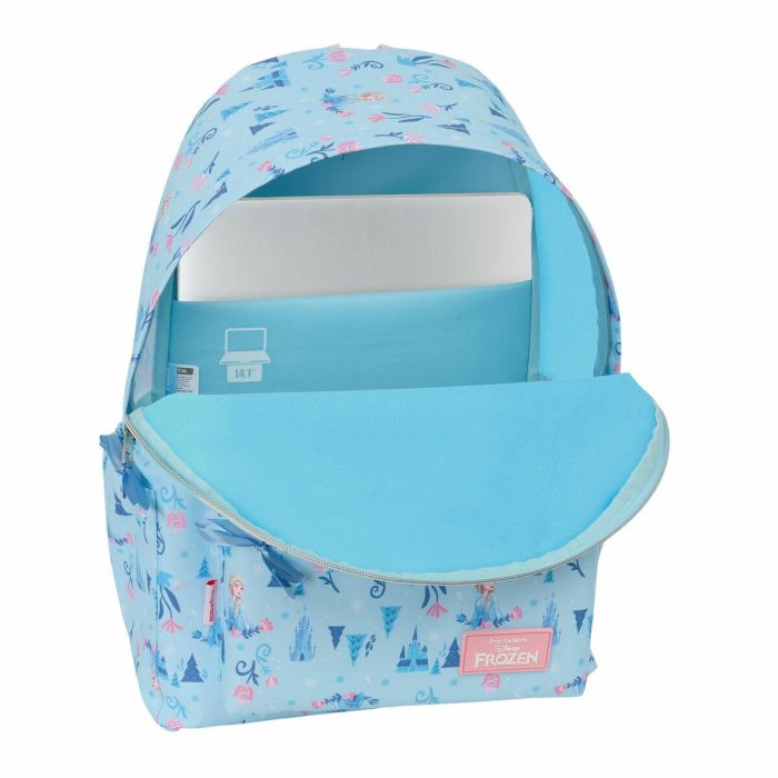 Mochila para Portátil Frozen Ice magic Azul 31 x 43 x 13 cm 2