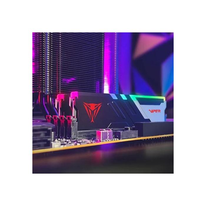 Patriot PVVR532G680C34K Viper Venom RGB DDR5 32GB (2x16GB) 6800MHz DIMM Intel XMP para PC 5 Patriot PVVR532G680C34K Viper Venom RGB DDR5 32GB (2x16GB) 6800MHz DIMM Intel XMP para PC 5