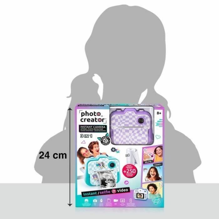 Canal Toys CLK 056/CTCLK056 Creator Cámara Instantánea Morada 1