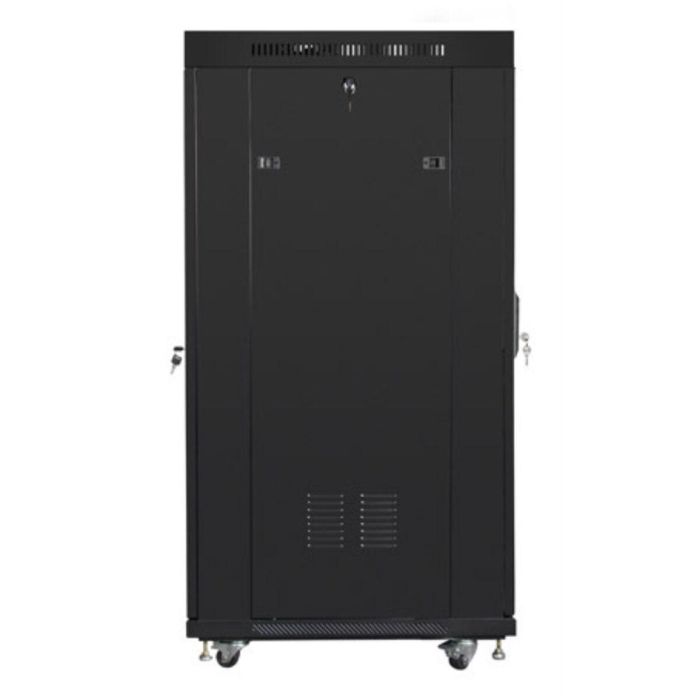 Lanberg FF01-6827-23BL Armario Rack 27U para Servidores y Redes - Bastidor Independiente con 1200 kg de Carga Máx. - Negro Lanberg FF01-6827-23BL Armario Rack 27U para Servidores y Redes - Bastidor Independiente con 1200 kg de Carga Máx. - Negro