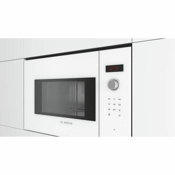 Bosch BFL523MW1F Microondas de empotrar SER4 Blanco 59,4 x 31,7 x 38,2 cm 3