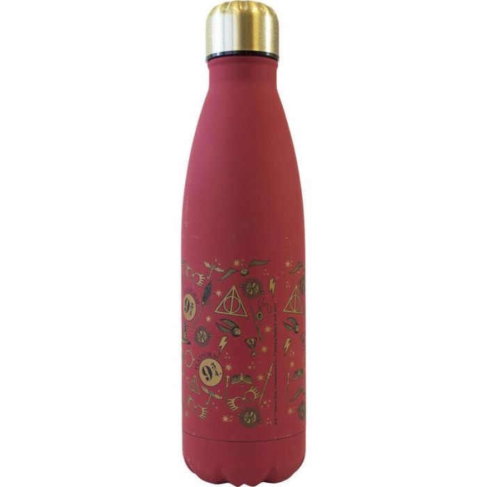 WARNER BROS. DISCOVERY Botella de Acero Inoxidable Harry Potter Hogwarts 500ml