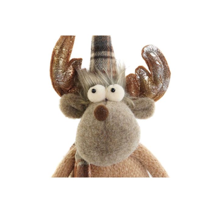 Figura DKD Home Decor Marron 12 x 25 x 13 cm (2 Unidades) 1