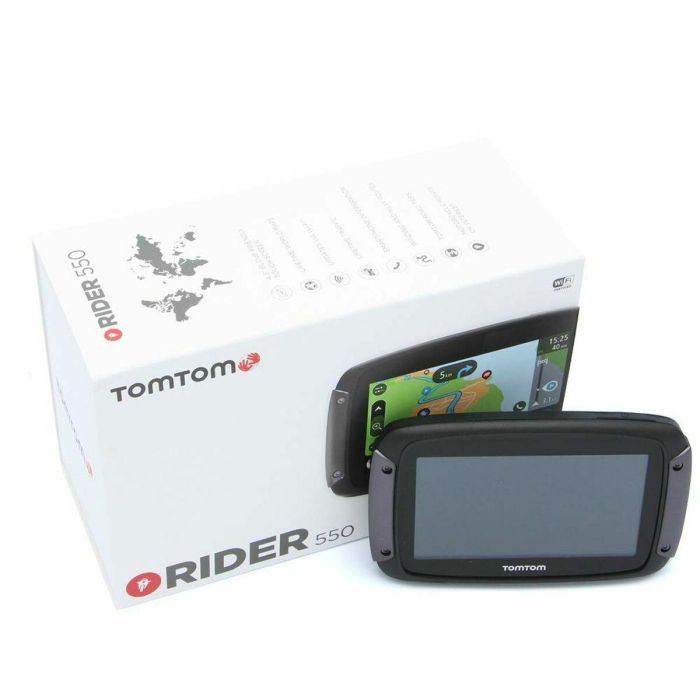 TomTom TTRIDER550 GPS para motocicleta RIDER 550 4,3 pulgadas, mapa mundial, TomTom Traffic, alertas zonas peligro, manos libres 16 TomTom TTRIDER550 GPS para motocicleta RIDER 550 4,3 pulgadas, mapa mundial, TomTom Traffic, alertas zonas peligro, manos libres 16