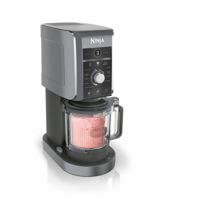 Ninja NC501EU Creami Deluxe Máquina de Helados y Batidos 2.1L con 3 Recipientes, Preparación de Sorbete, Negro/Plata 9 Ninja NC501EU Creami Deluxe Máquina de Helados y Batidos 2.1L con 3 Recipientes, Preparación de Sorbete, Negro/Plata 9