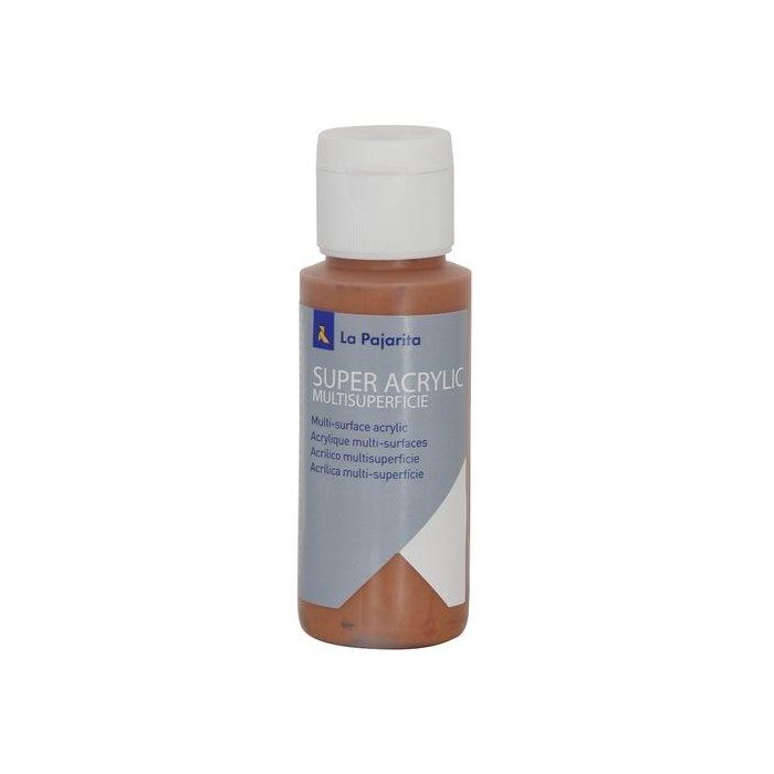 Pintura Acrilica La Pajarita 60 Ml (Bote) Terracota A-24 6 unidades