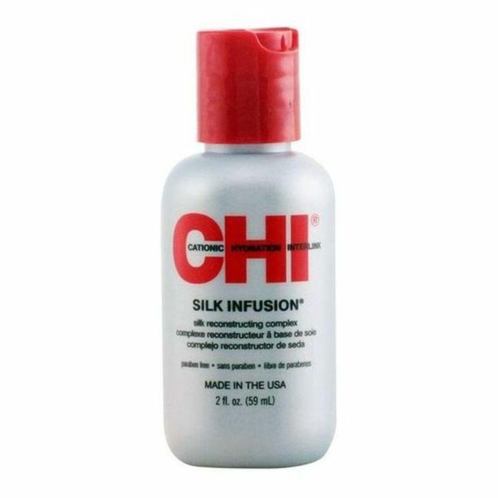 Farouk 80-5563-D CHI Silk Infusion Tratamiento Reparador Capilar con Seda y Proteínas, Sin Aclaro, Sin Alcohol, 59 ml 1
