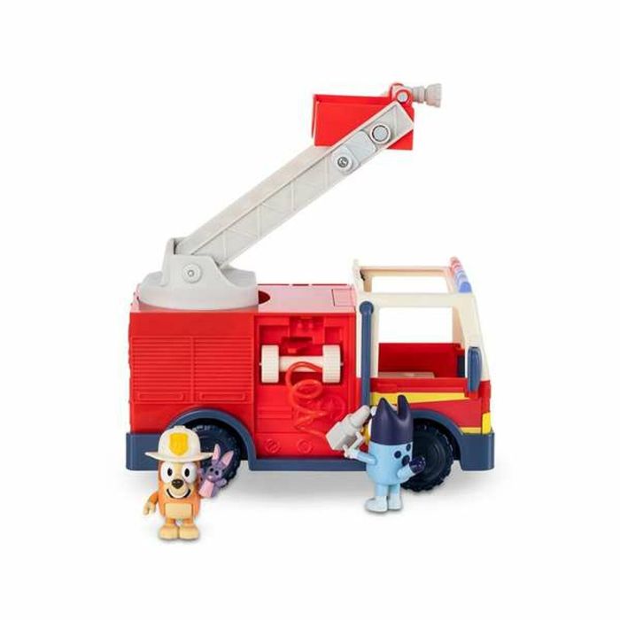 Camion de bomberos bluey.incluye figura de bingo y de bluey con accesorios. 6 Camion de bomberos bluey.incluye figura de bingo y de bluey con accesorios. 6