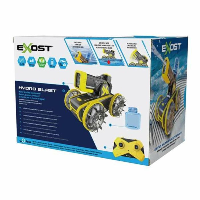 Exost Coche RC Phyton Blaster Teledirigido con Lanzador de Agua, Alcance 5m, para Niños +3 Años 1 Exost Coche RC Phyton Blaster Teledirigido con Lanzador de Agua, Alcance 5m, para Niños +3 Años 1