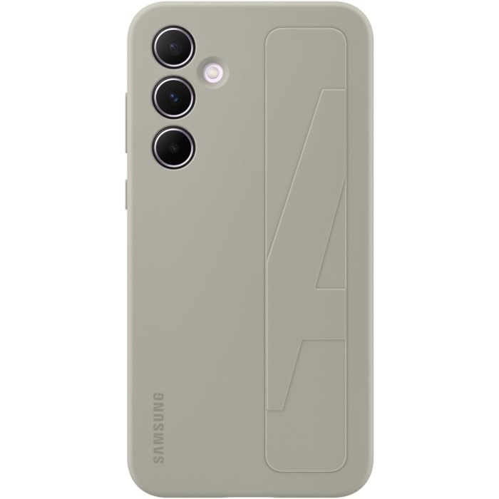 Samsung Funda Standing Grip para Galaxy A55 5G, Carcasa protectora con soporte de sobremesa, Resistente a golpes y rayones, Gris 0 Samsung Funda Standing Grip para Galaxy A55 5G, Carcasa protectora con soporte de sobremesa, Resistente a golpes y rayones, Gris 0
