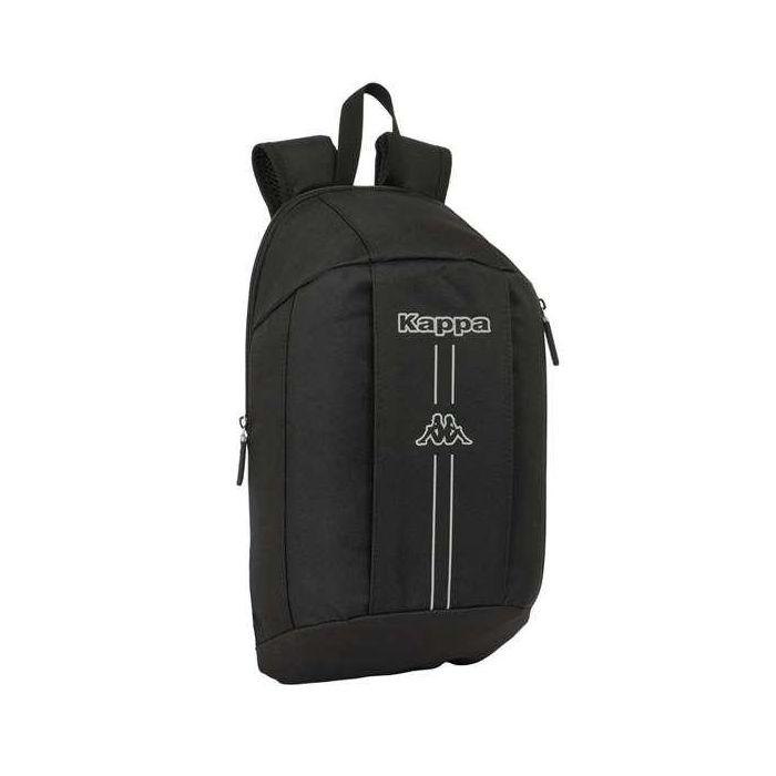 Mini Mochila Safta Con Cremallera Vertical Kappa Dark 390x220x100 mm Mini Mochila Safta Con Cremallera Vertical Kappa Dark 390x220x100 mm