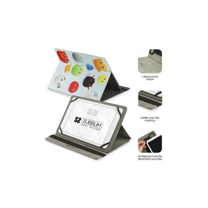 SUBBLIM Funda Tablet TRENDY CASE FURRY 10.1" SUBBLIM Funda Tablet TRENDY CASE FURRY 10.1"