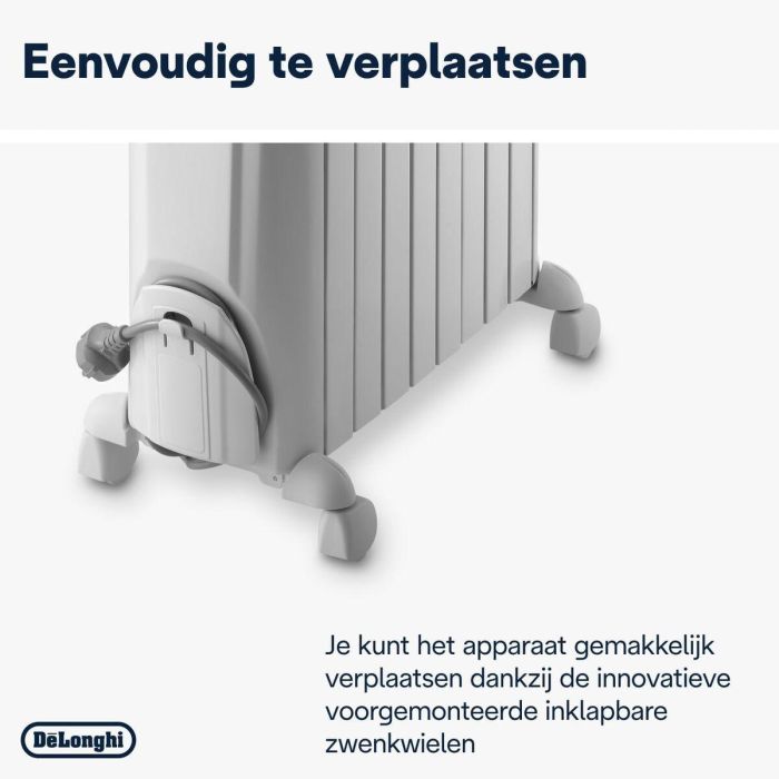 Radiador de Aceite DeLonghi TRD50820 900 W 2