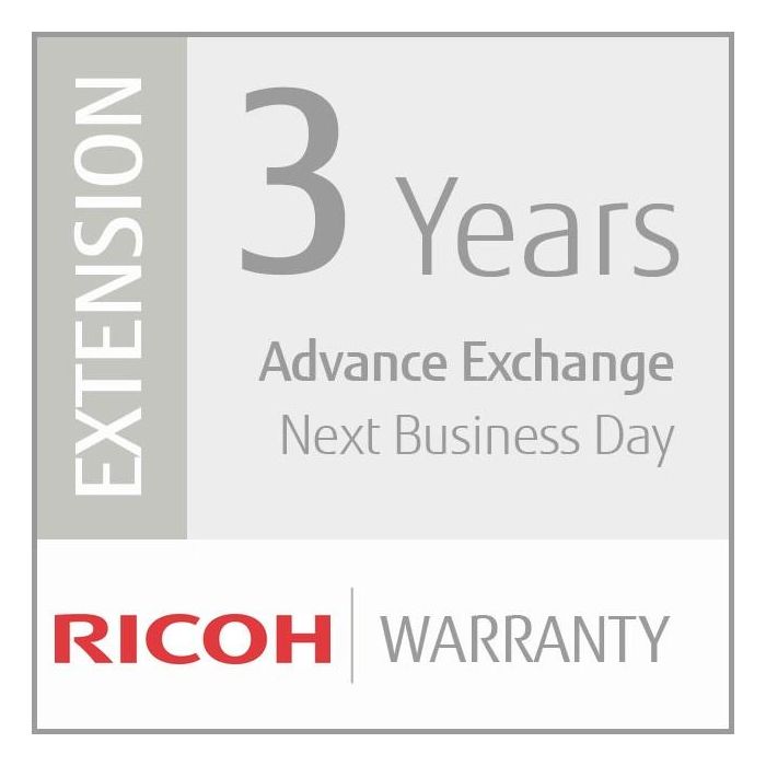 Fujitsu FI-7160/7260 3 años Advance Exchange - Extensión de Garantía para Escáneres fi-800R, fi-7030, fi-7140, fi-7240, fi-7300NX