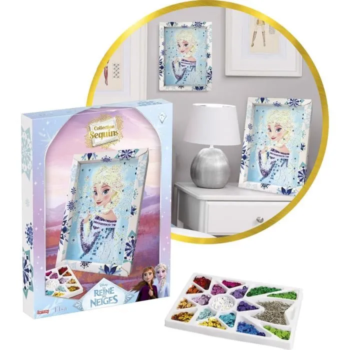 Lansay LAN3181860203286 Juego creativo Colección Lentejuelas Elsa Frozen A partir de 7 años 5 Lansay LAN3181860203286 Juego creativo Colección Lentejuelas Elsa Frozen A partir de 7 años 5