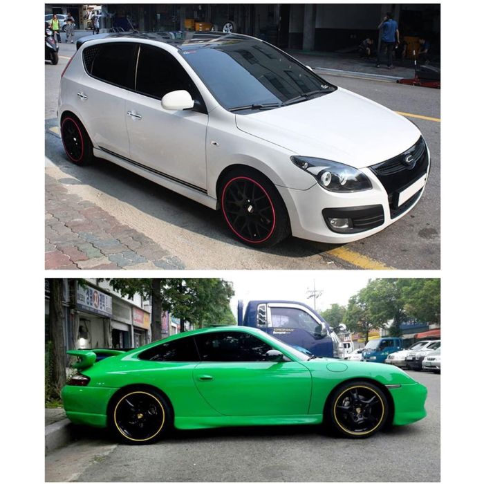 Occ Motorsport Protector de Llantas Color Amarillo OCCDEC014 Para Coches 1 Occ Motorsport Protector de Llantas Color Amarillo OCCDEC014 Para Coches 1