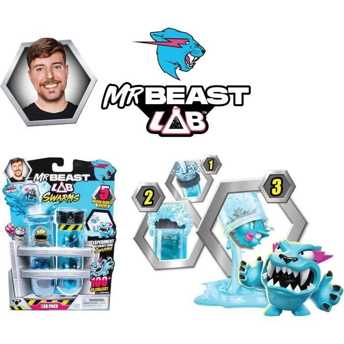 Figuras en miniatura - MrBeast Lab Swarms - 5 modelos aleatorios, 2,5 cm, más de 100 para coleccionar 4