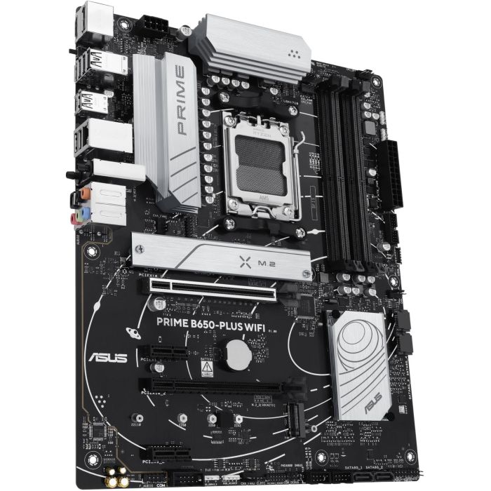 Asus PRIME B650-PLUS WiFi Placa Base ATX AMD B650 Socket AM5, Compatible con Ryzen 7000/8000/9000, Wi-Fi 6E, 2.5 Gigabit Ethernet, DDR5, M.2, SATA III, 90MB1KP0-M0EAY0 3