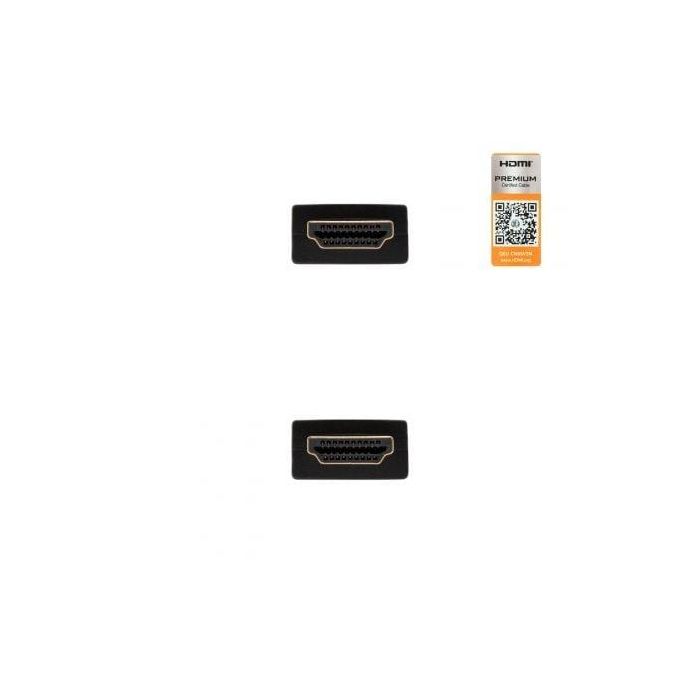 Cable HDMI 2.0 4K Nanocable 10.15.3602/ HDMI Macho - HDMI Macho/ 2m/ Certificado/ Negro 2 Cable HDMI 2.0 4K Nanocable 10.15.3602/ HDMI Macho - HDMI Macho/ 2m/ Certificado/ Negro 2