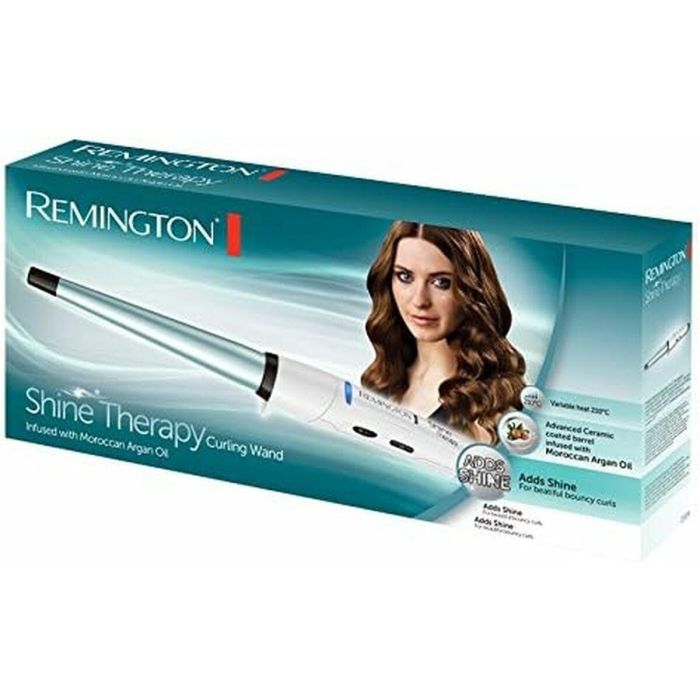 Remington Rizador Cónico CI53W Shine Therapy - 210 °C - Blanco 13