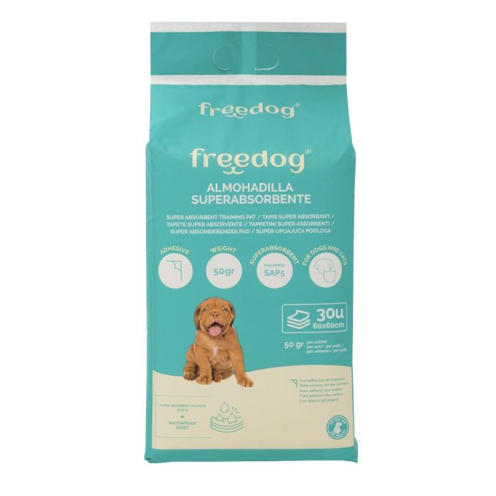 Freedog Empapador Super Absorbente 60 X 60 30 Unidades