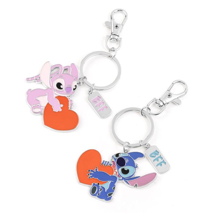 Set 2 Llaveros Angel & Stitch Disney 1 Set 2 Llaveros Angel & Stitch Disney 1
