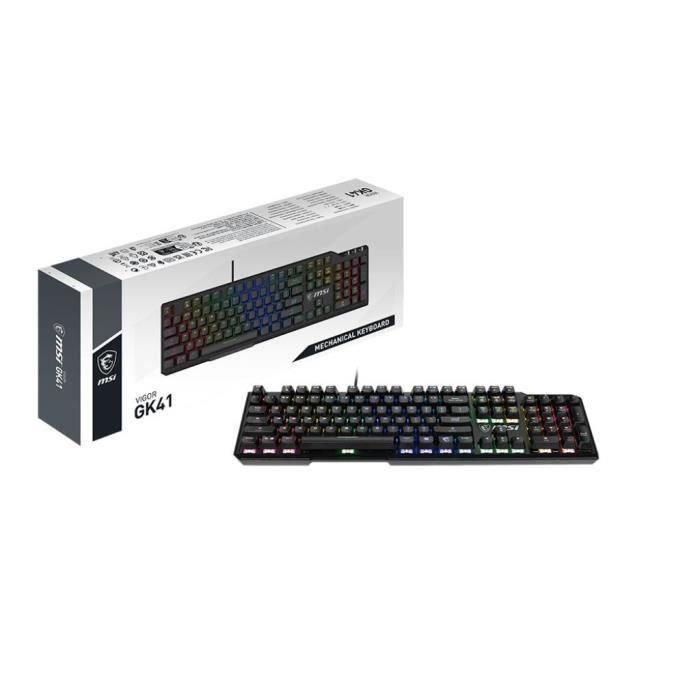 Teclado mecánico para juegos - MSI - VIGOR GK41 4 Teclado mecánico para juegos - MSI - VIGOR GK41 4