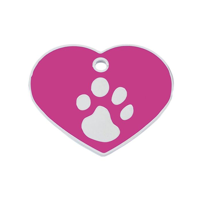 Placa identificativa para collar Imarc Heart Rosa Plateado 0 Placa identificativa para collar Imarc Heart Rosa Plateado 0