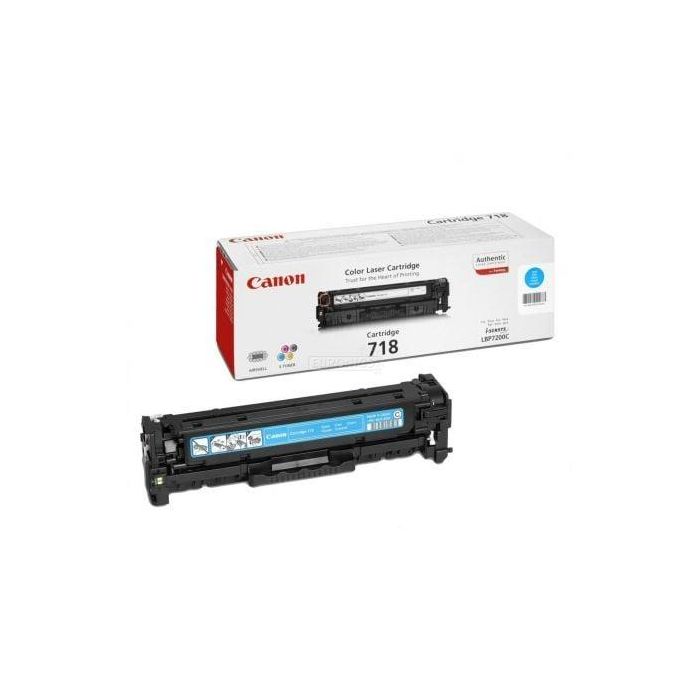 Canon Toner Cian Lbp 7200Cdn - Serie Mf 83Xx - Crg 718C