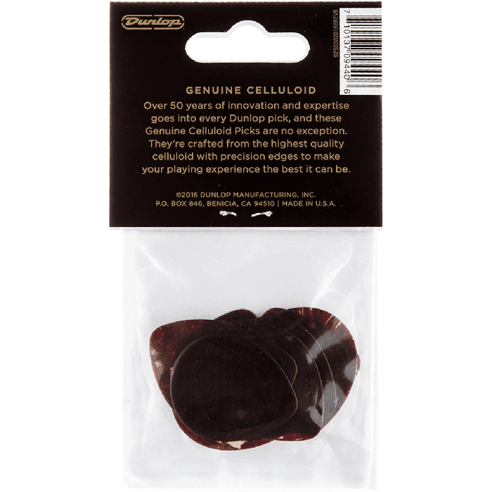 Pack 12 Púas Genuine Celluloid Teardrop Shell - Thin 4 Pack 12 Púas Genuine Celluloid Teardrop Shell - Thin 4