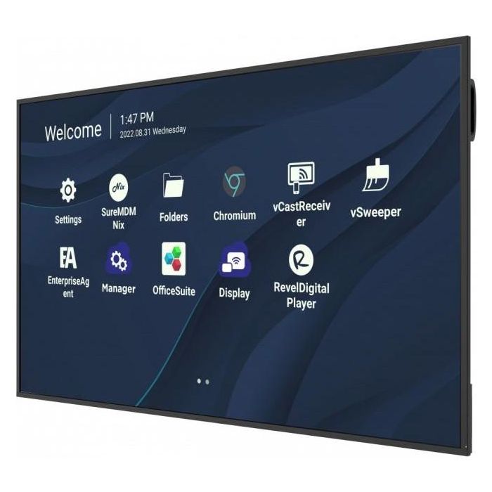 Viewsonic CDE7530 - Pantalla Comercial 190.5cm (75 pulgadas) 4K UHD 500nits HDMI/LAN/USB-C 2
