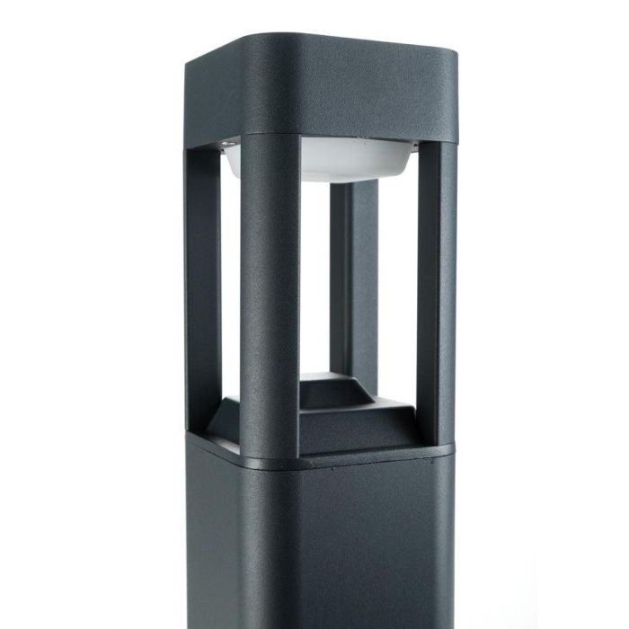 Biratnagar [SL19-C001C_G-WW] Lámpara de Suelo LED 10W 648Lm 2700K Luz Cálida Exterior IP54 IK08 Aluminio 40.000H 1