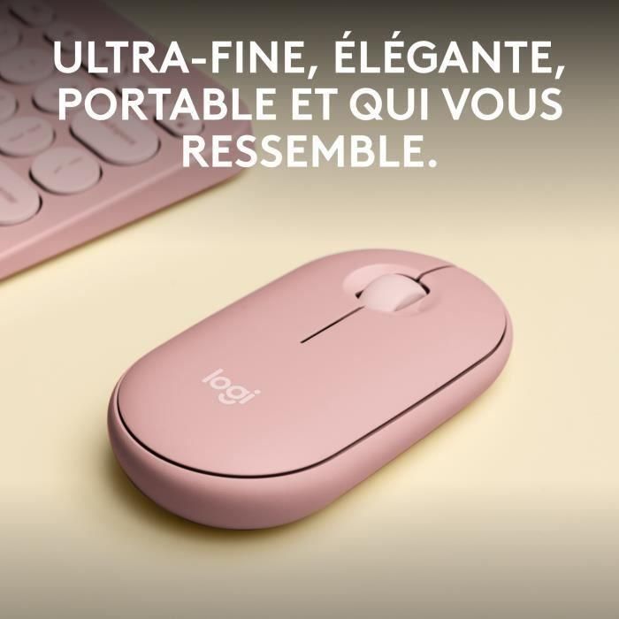 Logitech Ratón Inalámbrico Pebble Mouse 2 M350S, Ambidiestro, Plástico Reciclado, Bluetooth, 400-4000 DPI 1 Logitech Ratón Inalámbrico Pebble Mouse 2 M350S, Ambidiestro, Plástico Reciclado, Bluetooth, 400-4000 DPI 1