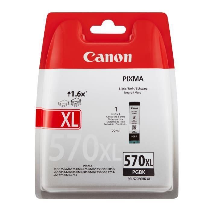 Canon MG5751/MG7750 Cartucho Negro PGI570XL 0 Canon MG5751/MG7750 Cartucho Negro PGI570XL 0