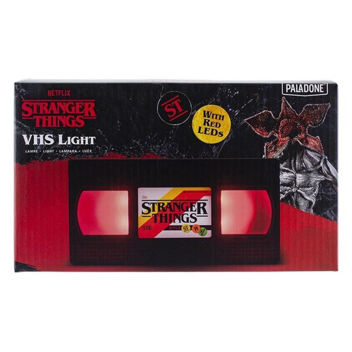 Lámpara Stranger Things Vhs Logo Paladone Redstring PP9948ST 3 Lámpara Stranger Things Vhs Logo Paladone Redstring PP9948ST 3