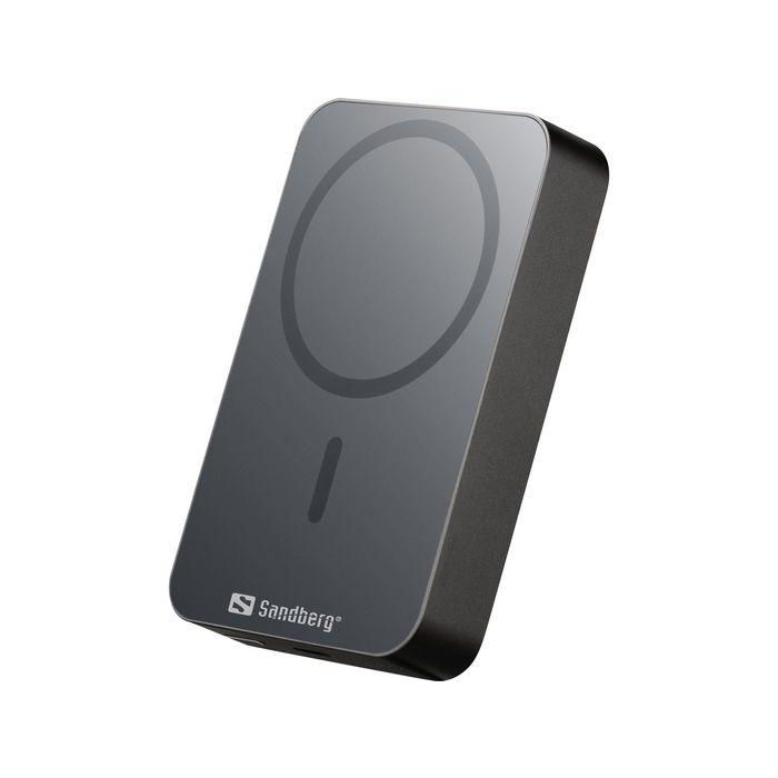 Sandberg Magnet Wireless Powerbank 10000 ALU 1 Sandberg Magnet Wireless Powerbank 10000 ALU 1