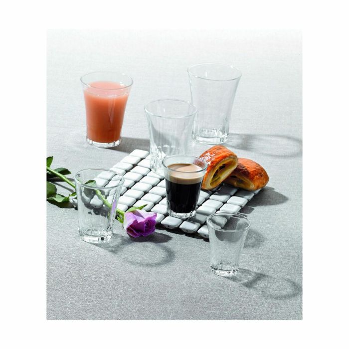 Vaso Duralex Amalfi Ø 7,4 x 9,4 cm 170 ml (4 Unidades) 2 Vaso Duralex Amalfi Ø 7,4 x 9,4 cm 170 ml (4 Unidades) 2
