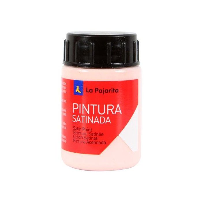 La Pajarita Témpera Escolar Satinada Rosa - Bote 35 mL