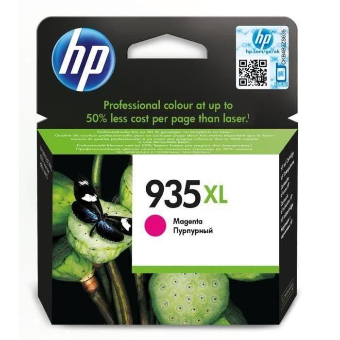 HP C2P25AE Cartucho de tinta original magenta de alto rendimiento 935XL para OfficeJet 6230/6820/6830 HP C2P25AE Cartucho de tinta original magenta de alto rendimiento 935XL para OfficeJet 6230/6820/6830