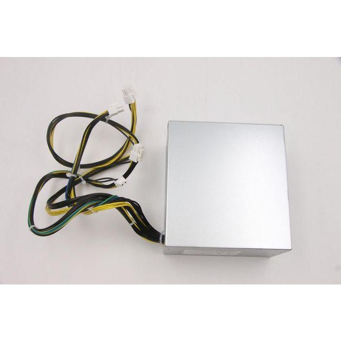 Lenovo ATX power supply unit with 500W capacity, 92% efficiency, 100-240Vac input voltage, and multiple connector options. 1